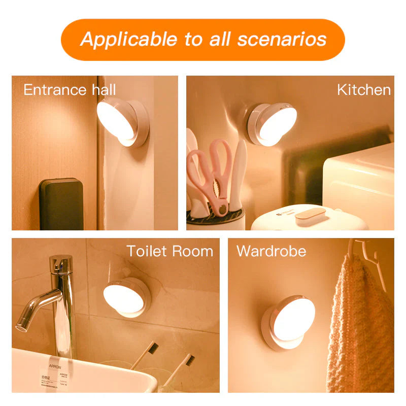 Smart Motion Sensor Night Light - Elara | Luvikno
