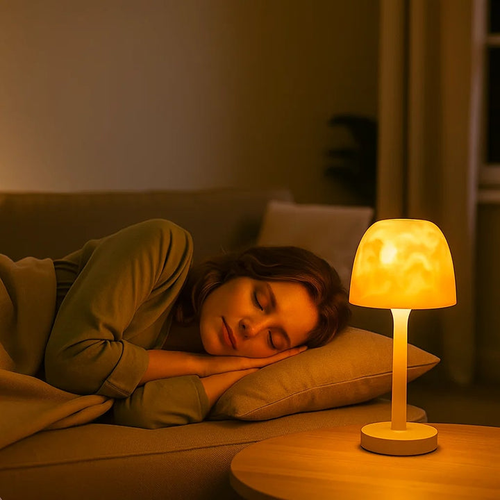 Luvikno | LumiAura magisk lampe | Beroligende atmosfære for ethvert rom