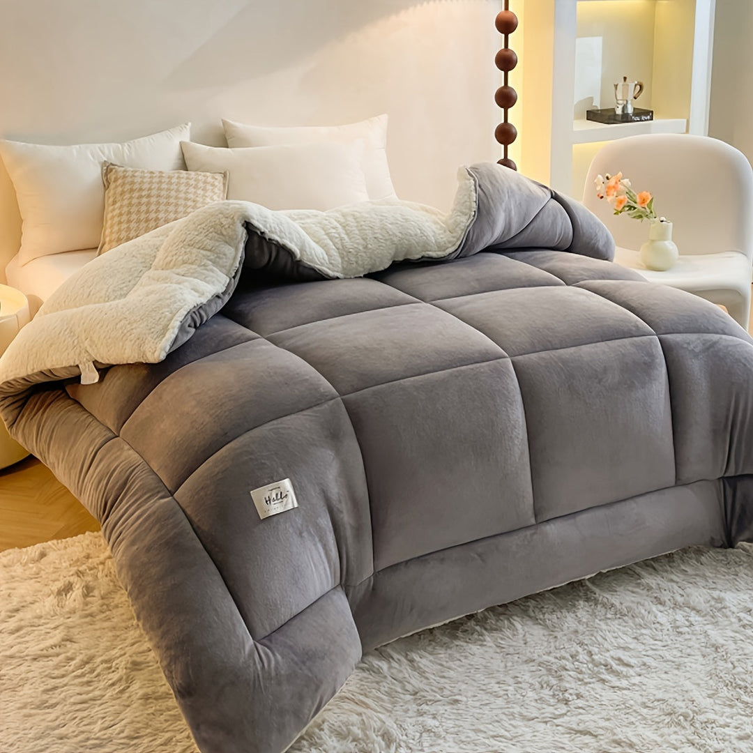 Luvikno | Stilig Hytte Sherpa Fleece Duvet – Ultimat Komfort & Varme