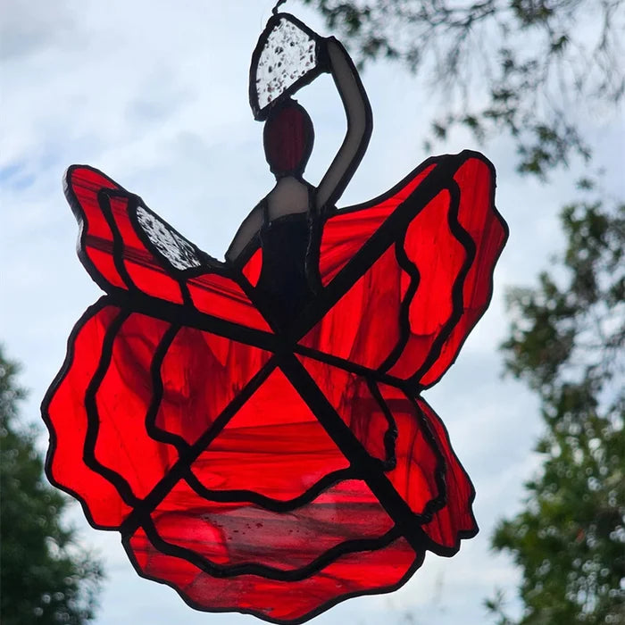 GraceSpin - Elegant Glass Spinner Skål