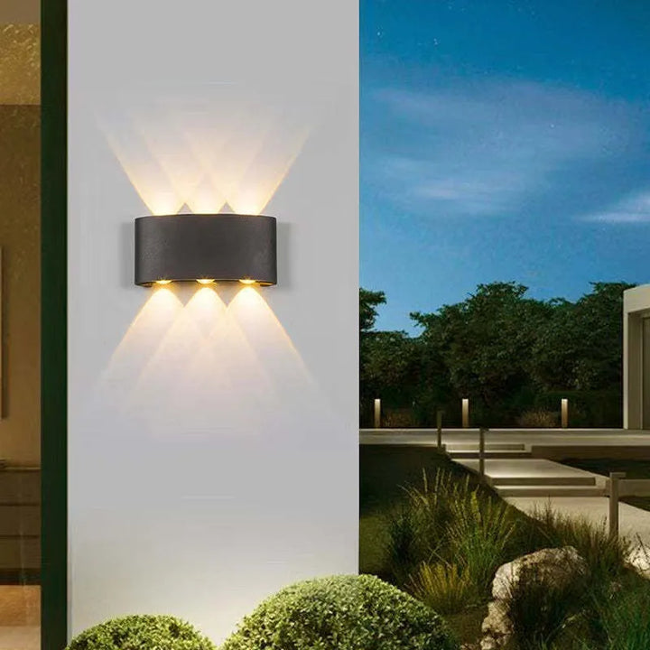 Luvikno | Vegglampe Moderne Hvit LED Vanntett Lampe