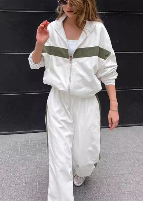 Luvik | Edge - Kontrastivetokki ja leveäkäärinen housusetti