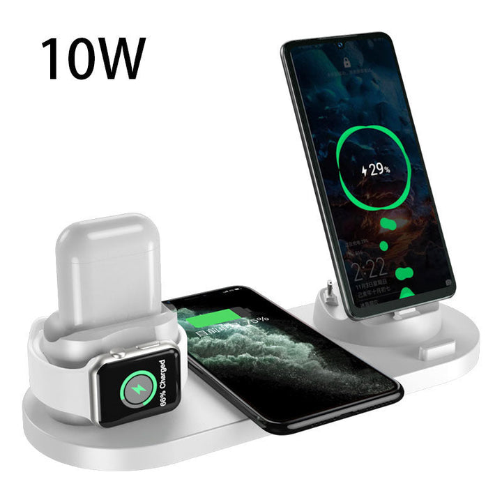 6-i-1 Hurtigladestasjon for iPhone og Uhr | Luvikno
