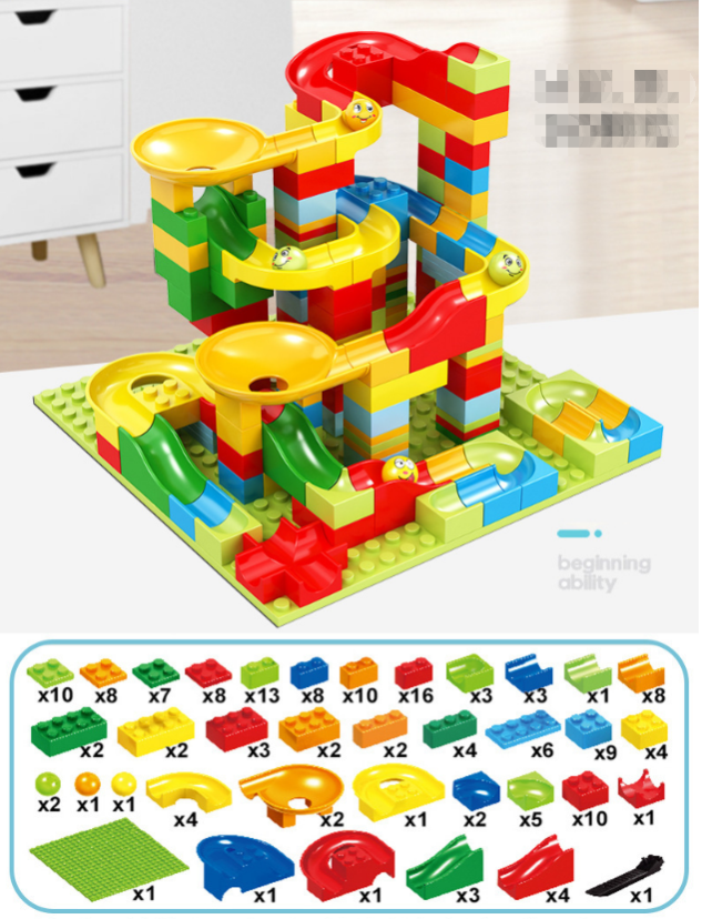 MarbleMaster Set - Kreativt Byggesett for Barn Luvikno
