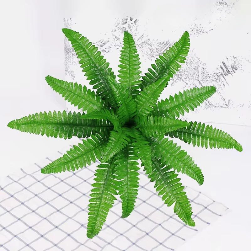 UV-Resistant Livlike Boston Fern for Utendørs- og Innendørsdekor Luvikno