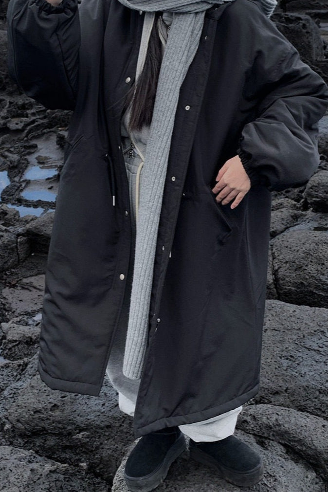 Luvik | Fit Lang Puffer-jakke