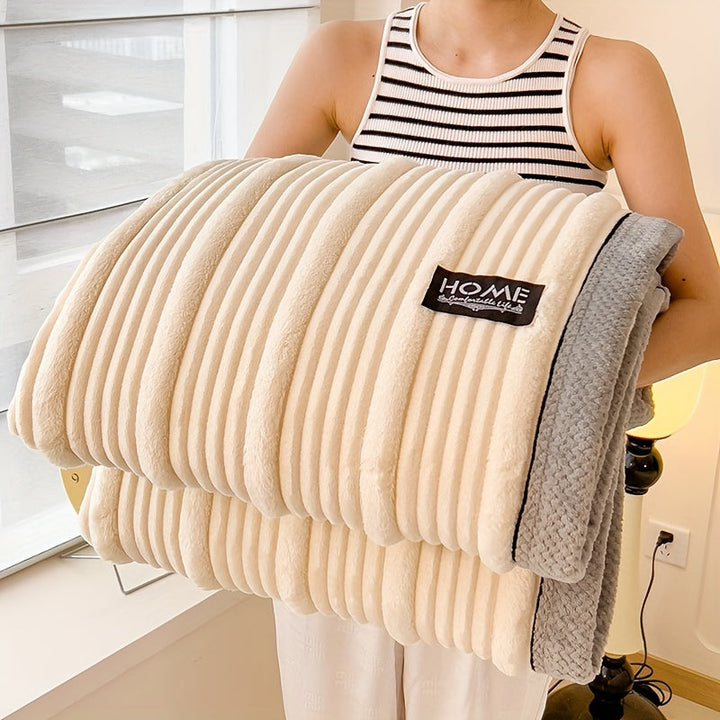 LuxeFleece - Myk Pledd for Varme og Stil Luvikno