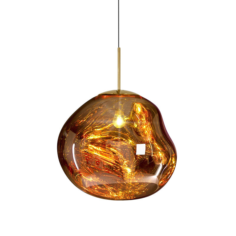 Moderne Glass Ceiling Lamp - LunaLux | Luvikno