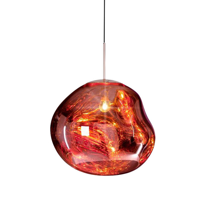 Moderne Glass Ceiling Lamp - LunaLux | Luvikno