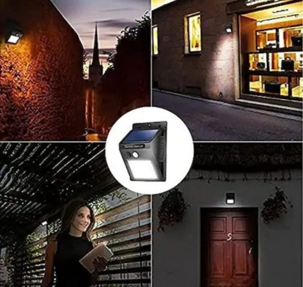 Sett med 5 solcelle LED utendørslys – LumaPath | Luvikno