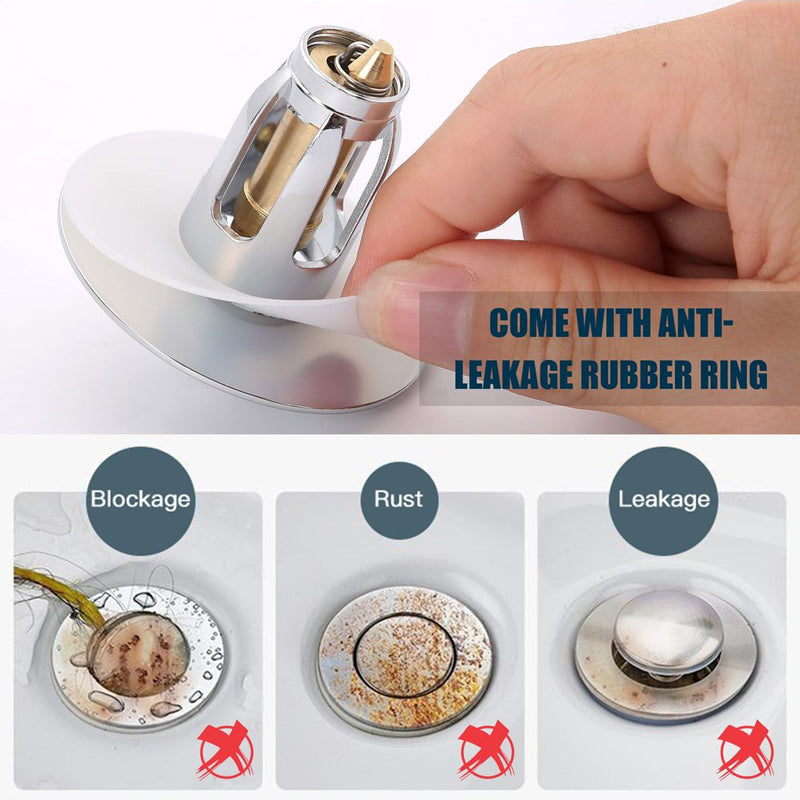 Steel Pop Up Drain Filter | Luvikno