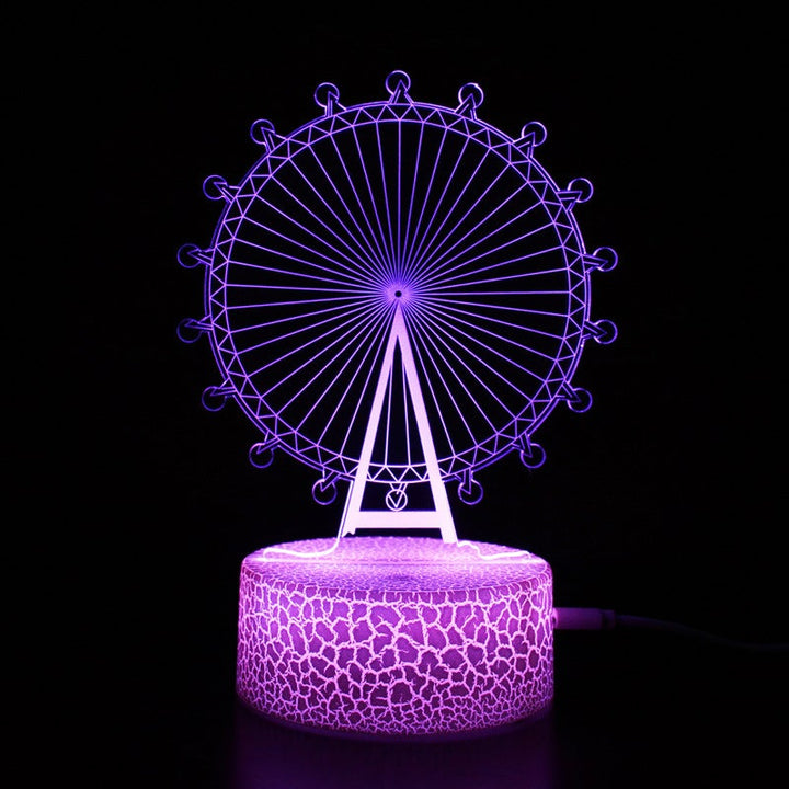 Nattelys LED farge dinosaur med fjernkontroll flere stilarter | Luvikno