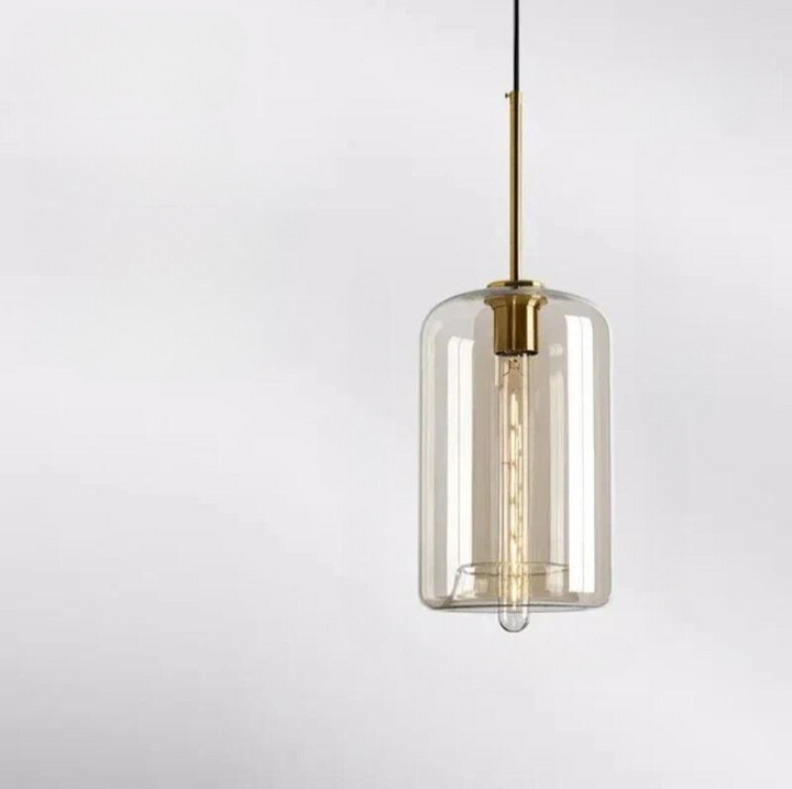NordicGlas - Moderne Skandinavisk Glass Pendellampe for Spisestue og Stue | Luvikno