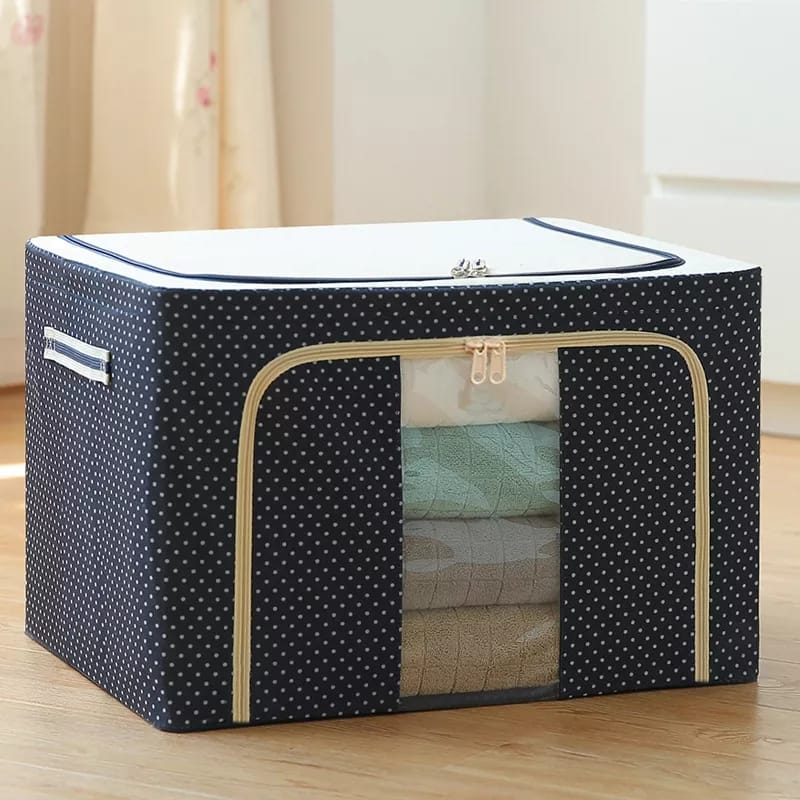 Folding Storage Box For Clothes - 55 Ltr Luvikno