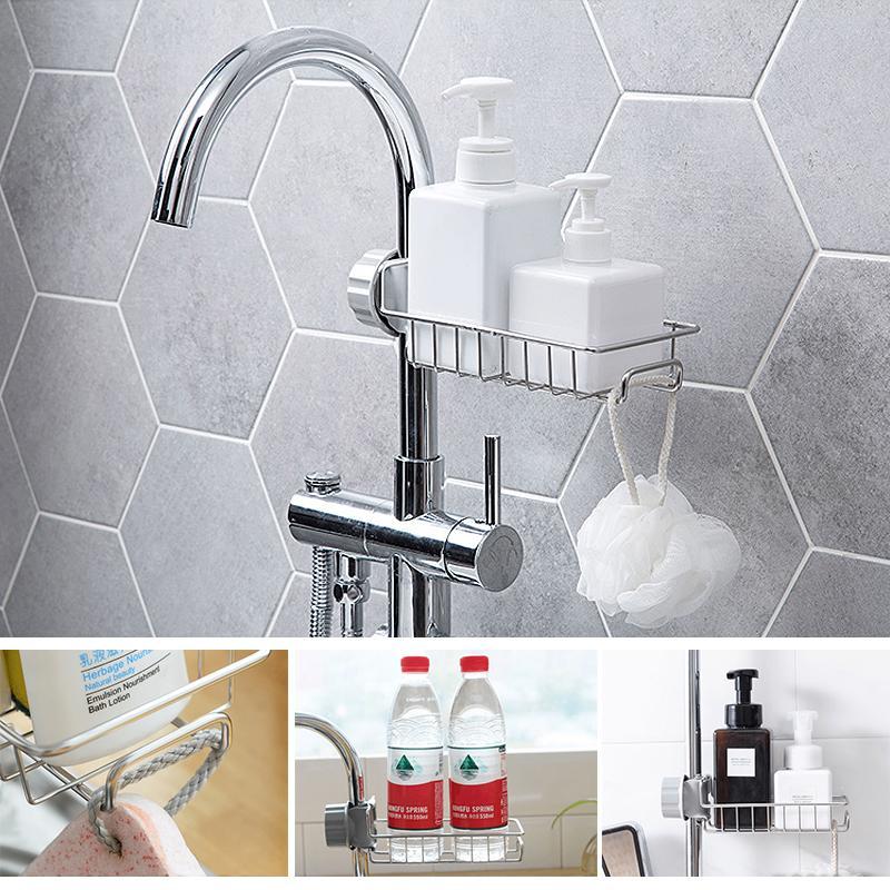 Sink Organizer Rack for Kitchen and Bathroom | Luvikno