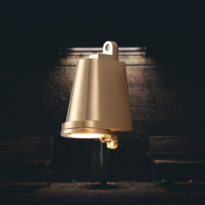 Elegant utendørs aluminium vegglampe | Luvikno
