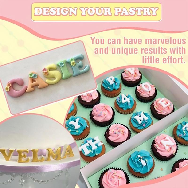 Alphabet Fondant Plunger Cutter | Luvikno