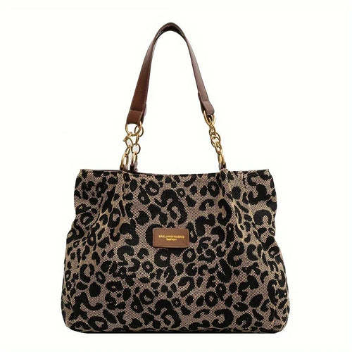 Luvikno | Damene håndveske Leopardprint En størrelse Syntetisk lær