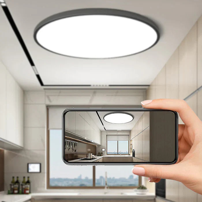Stilig LED Taklampe - OrbGlow | Luvikno