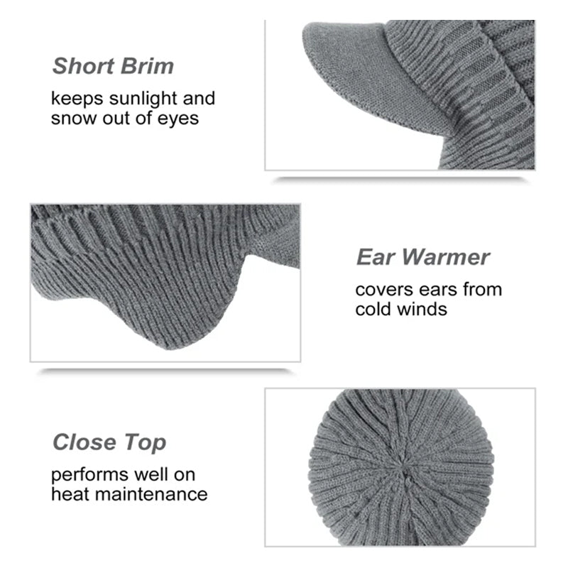 Visto Beanie - Stilig Beanie med Ørebeskyttelse Luvikno