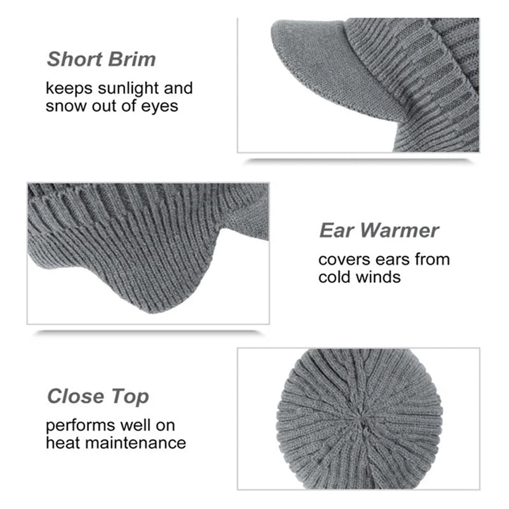 Visto Beanie - Stilig Beanie med Ørebeskyttelse Luvikno
