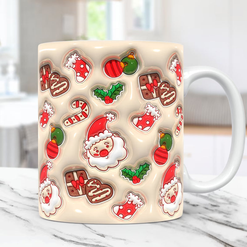 3D julesinflated krusomslag | Luvikno