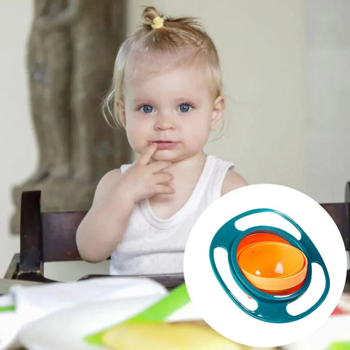 SpinSafe Baby Bowl Anti-Drip 360° | Luvikno