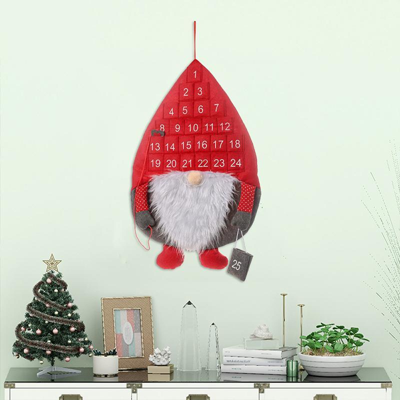 Nedtelling til jul Santa vedheng adventskalender | Luvikno