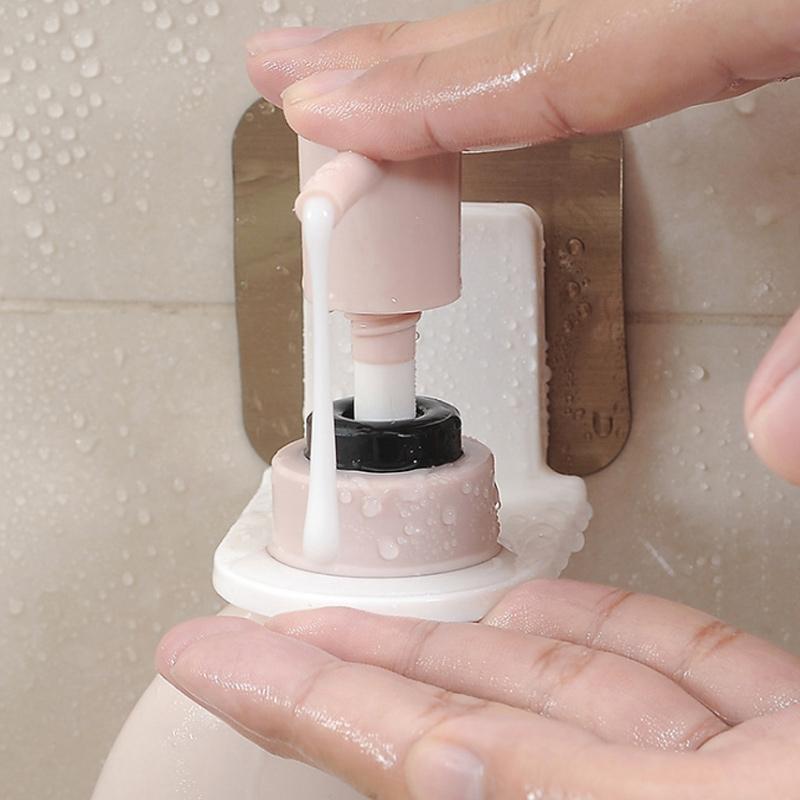 Multifunksjonell pumpeflaske dispenserholder sjampo holder | Luvikno
