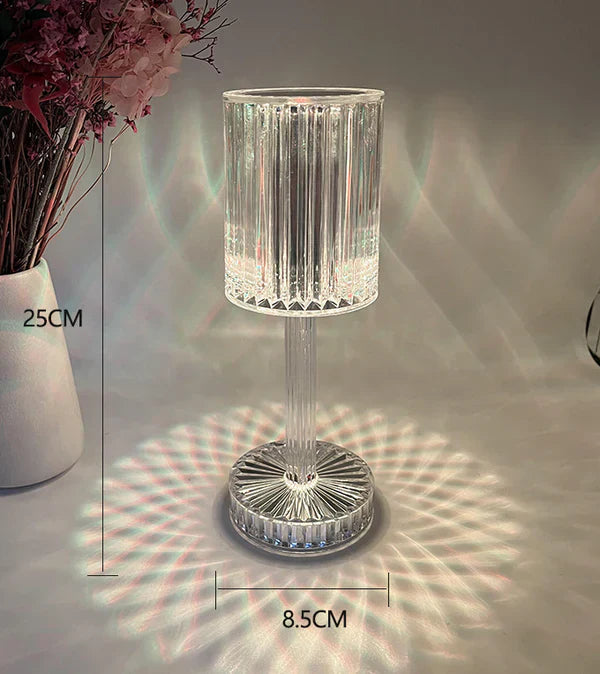 Luvikno | Dimbar Krystall Bordlampe Med Moderne Design