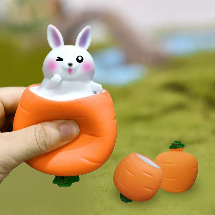 Squishy Toy Gulrot Dokke Luvikno