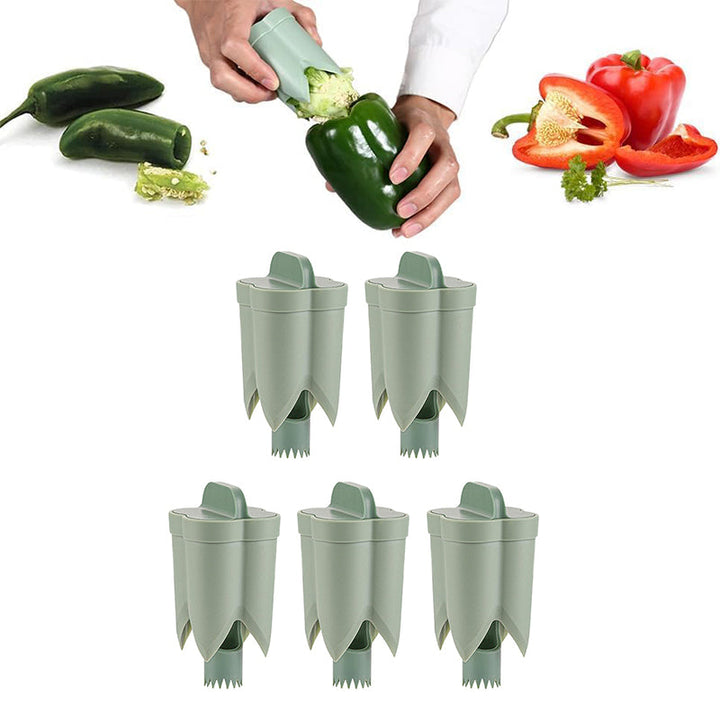 2-i-1 Frukt Paprika Kjerner | Luvikno