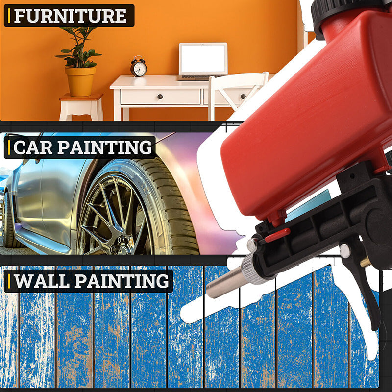 Luvikno | AeroLux Pneumatic Spray Gun | Portable tool for a professional and precise finish
