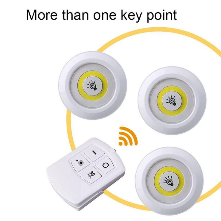 Shiny Tap & Remote Lights | Luvikno