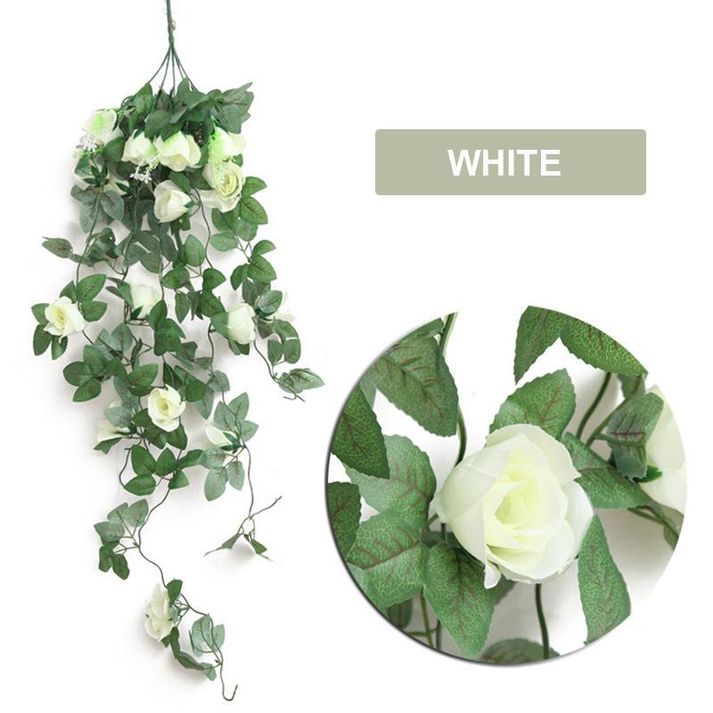 Veggd dekorasjon Hengende Blomster Vinstokk | Luvikno