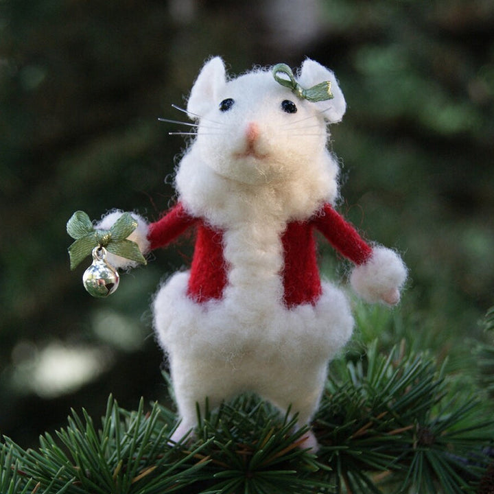 Felt Muse og Gresskar Ornament | Luvikno