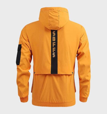 Luvik | Lämmin, kevyt takki, jossa on taskut, huppu ja naru