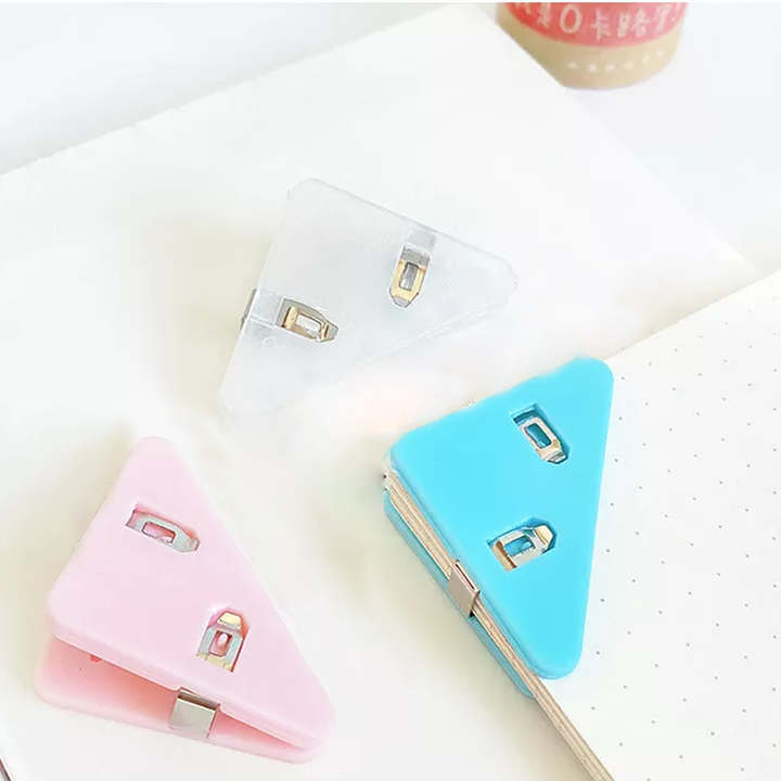 Triangle Corner Data Clips | Luvikno
