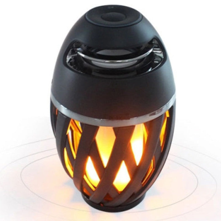 Luvikno | Oppladbar LED Flamme Lampe Bluetooth Høyttaler, Beste Gave til Nyttår, Valentinsdag, Bryllup & Mer