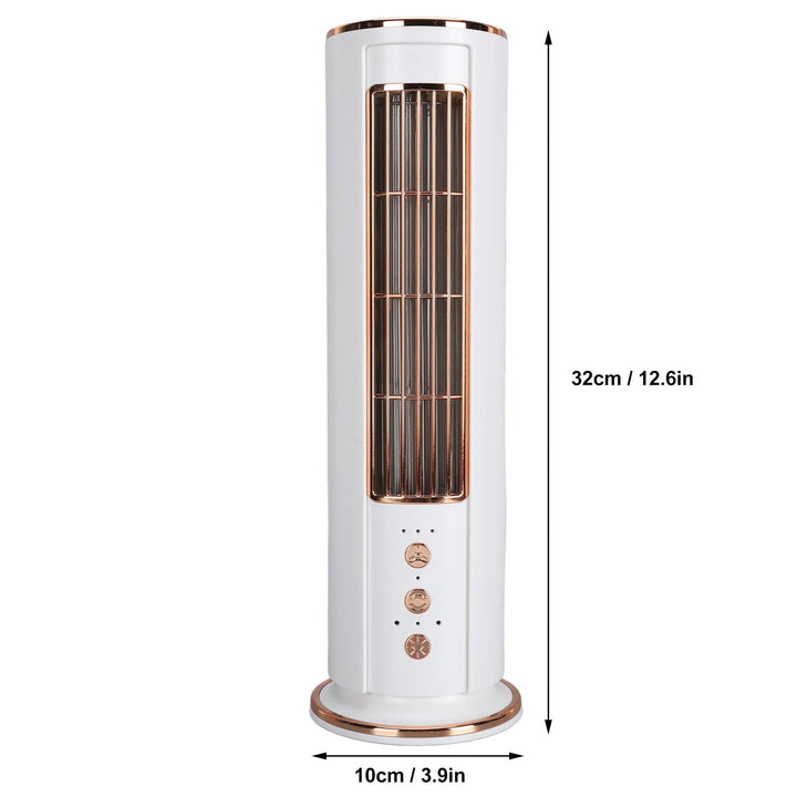 Bladeless Desktop Air Conditioner Fan with Remote Control | Luvikno