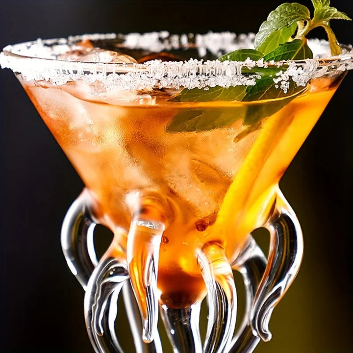 Unik, blekksprut-inspirert cocktailglass Luvikno