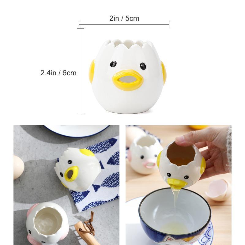 Cartoon Eggeplomme Hvit Separator | Luvikno