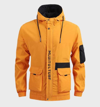 Luvik | Lämmin, kevyt takki, jossa on taskut, huppu ja naru