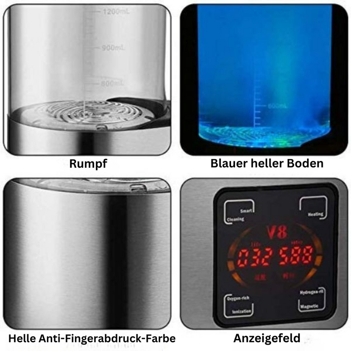 Luvikno | Elektrisk vannrenser med hydrogen- og alkalinalternativ - PureFlow