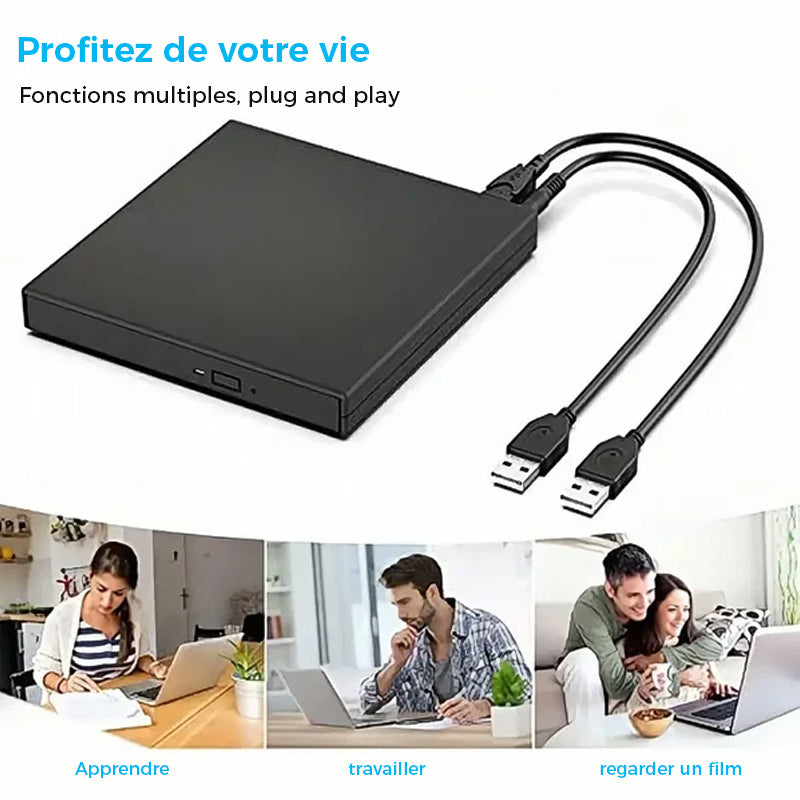 Ekstern CD DVD Drive | luvikno