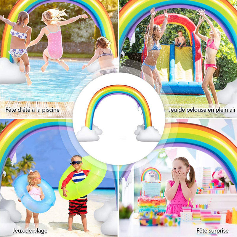 Rainbow Spray Bow Inflatable | Luvikno