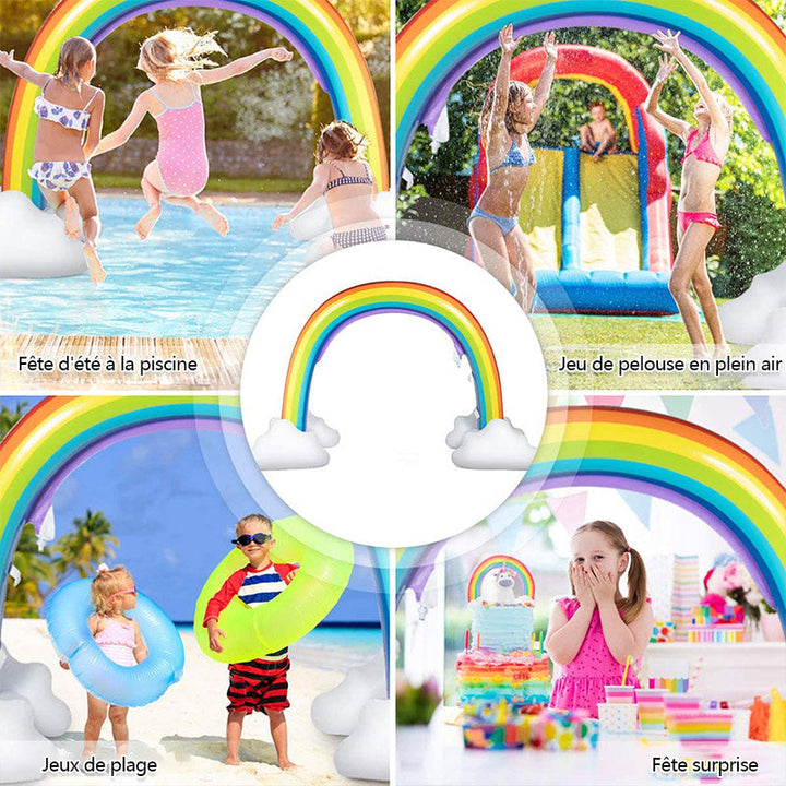 Rainbow Spray Bow Inflatable | Luvikno