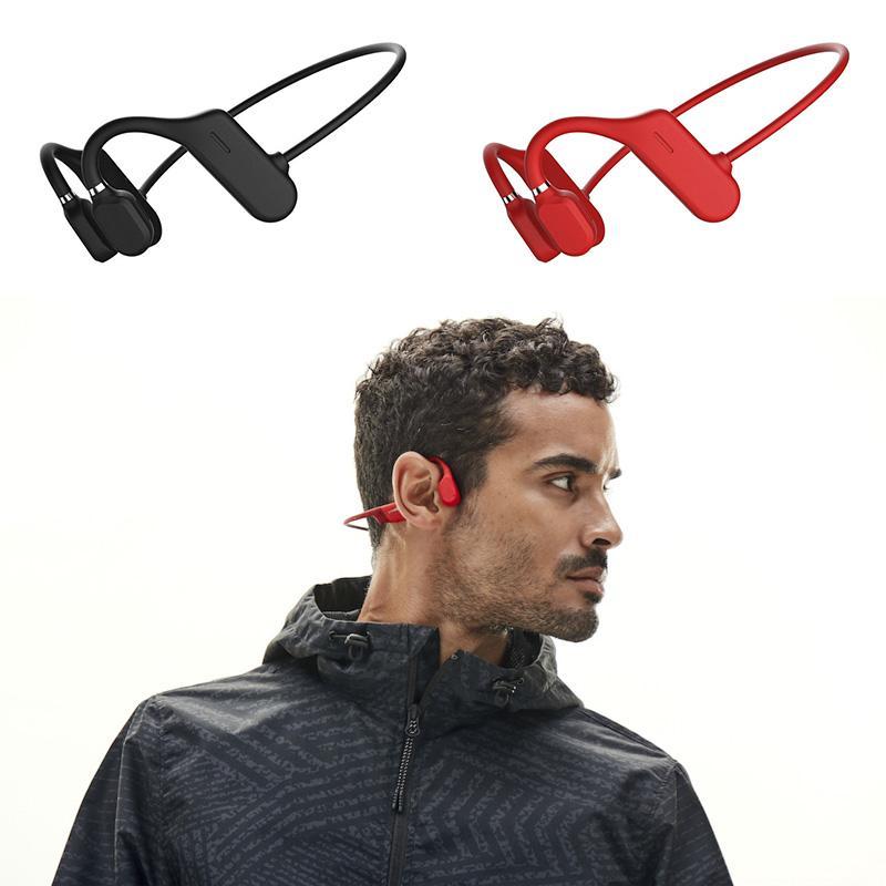 Bluetooth 5.0 vanntette sport hodetelefoner | Luvikno