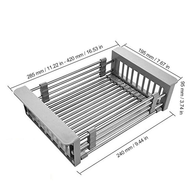 Retractable Kitchen Drainer | Luvikno