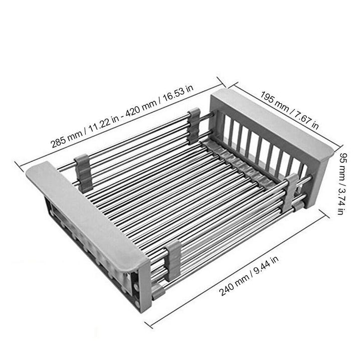 Retractable Kitchen Drainer | Luvikno